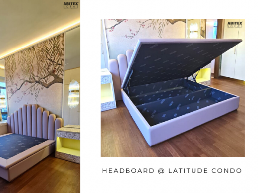 Headboard @ latitude condo (2021)